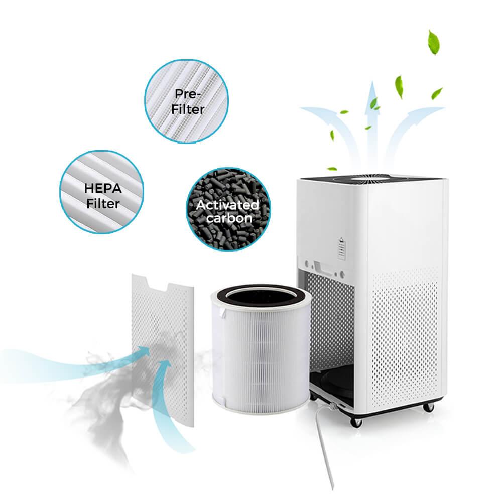 Aria Fresca 500 Air Purifier | Smart Air Purifier For Home | Ultima Cosa