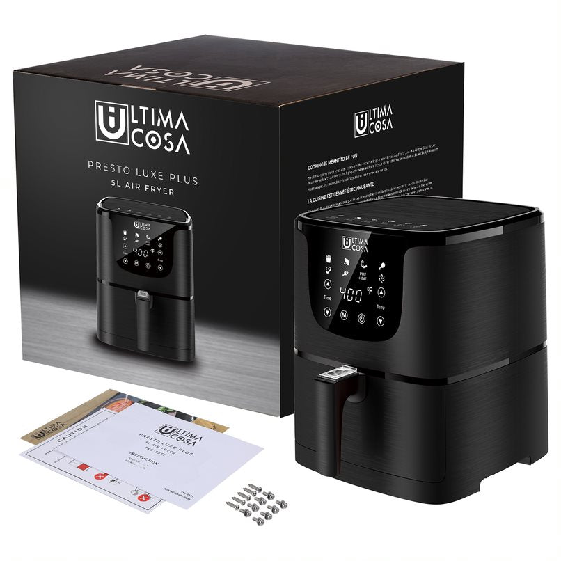【60%OFF】Open Box - Ultima Cosa Presto Luxe Plus Air Fryer 5L (Red/White)