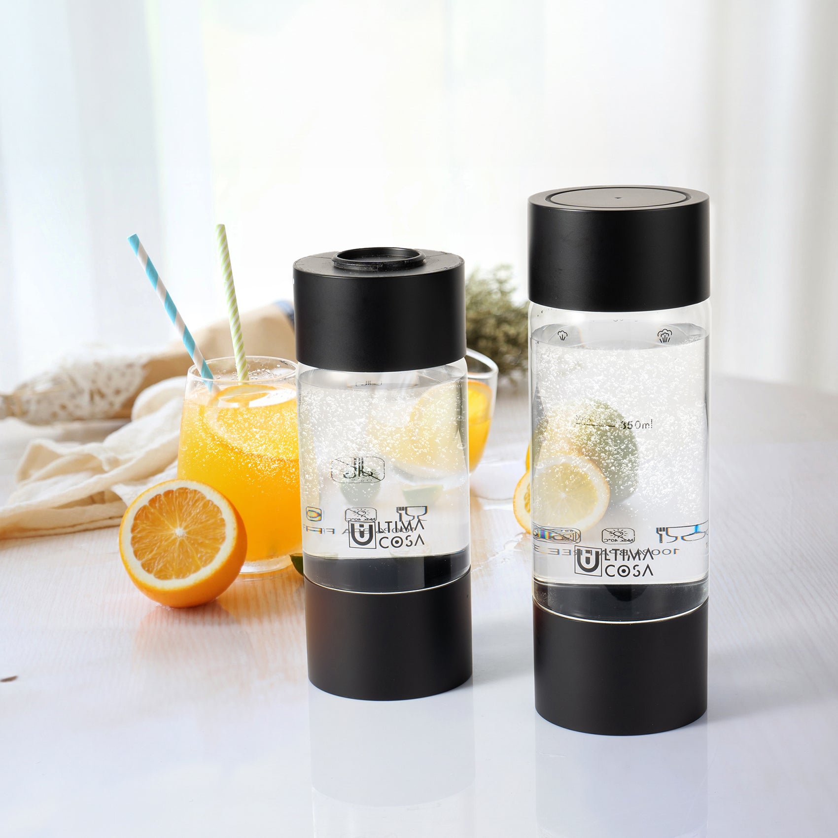Ultima Cosa Presto Frizzante Soda Maker (3 bottle)
