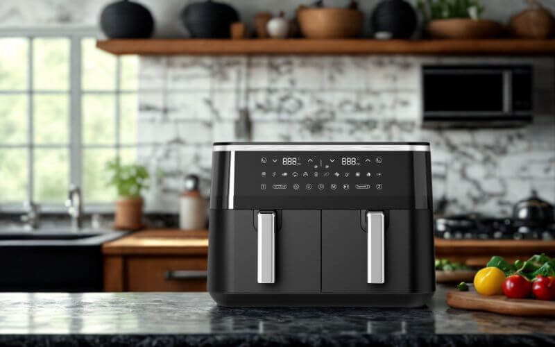 Ultima Cosa Presto Luxe  digital dual air fryer - 9L