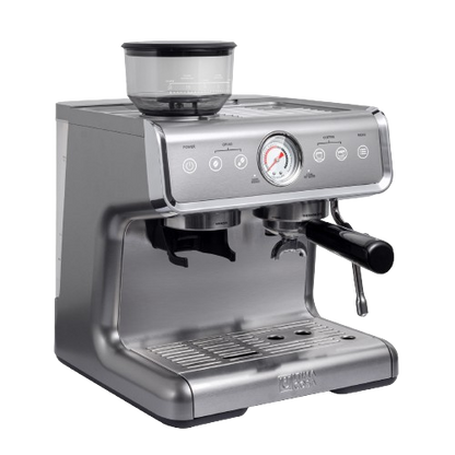 【40%OFF】Refurbished - Ultima Cosa Presto Bollente Espresso Machine with Grinder