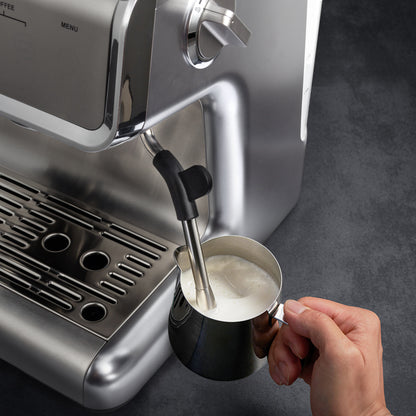 【40%OFF】Refurbished - Ultima Cosa Presto Bollente Espresso Machine with Grinder