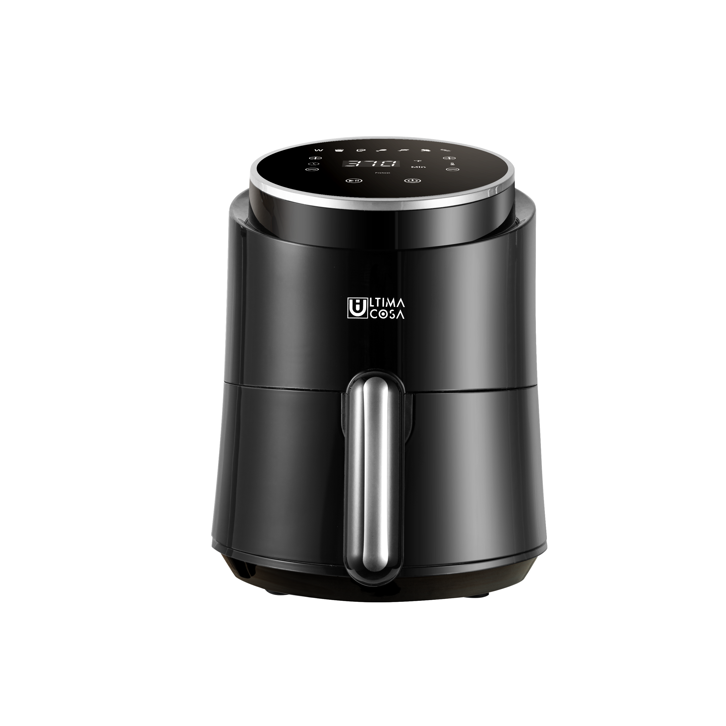 Ultima Cosa Presto Luxe Grande Air Fryer 8L (Stainless Steel) . . . . 8L  Electric Air Fryers Oil-Free with LED Digital Screen Want to make crispy,  evenly, By Ultima Cosa