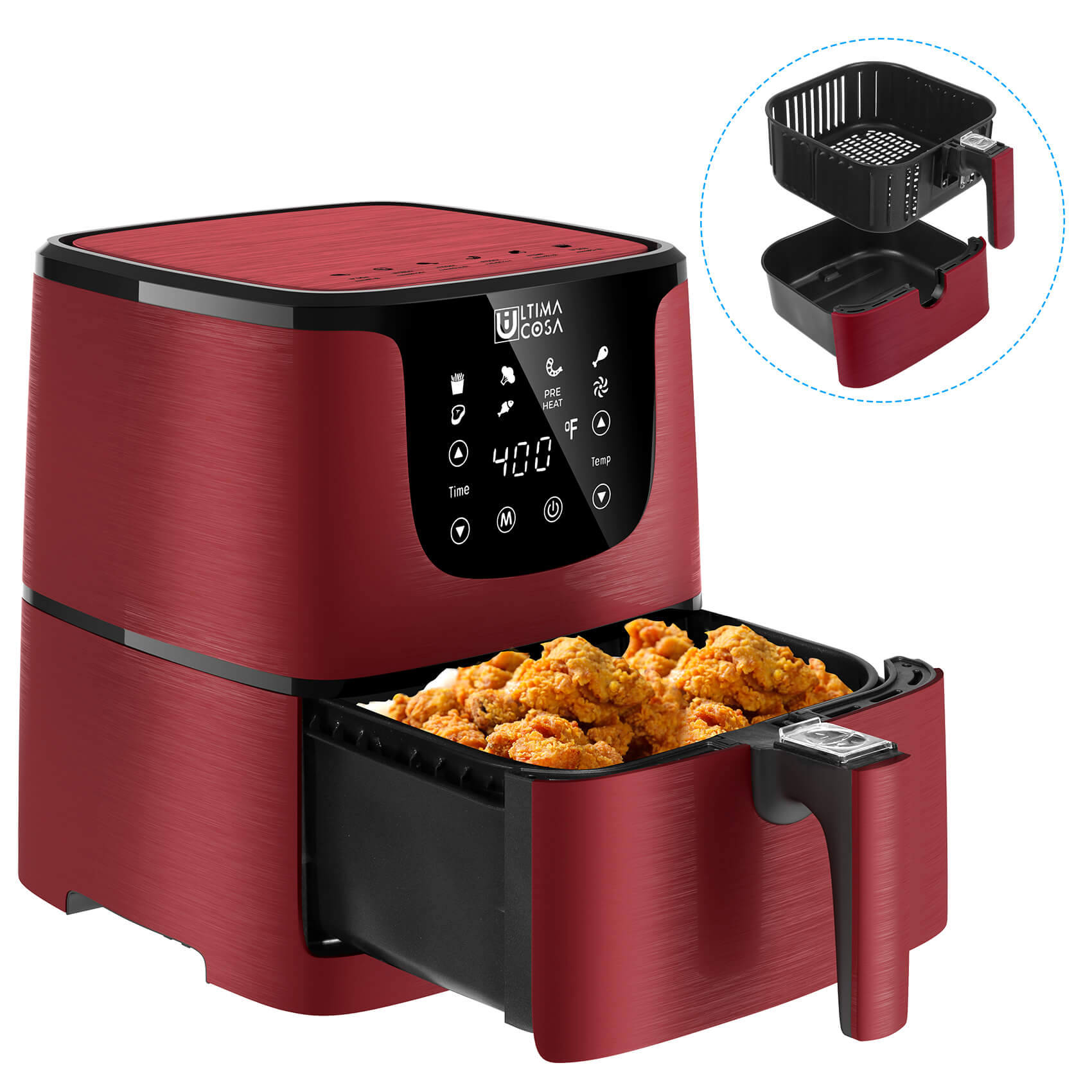 Electric Air Fryer Oven - Oilless Cooker | Air Fryer 5L | Ultima Cosa 