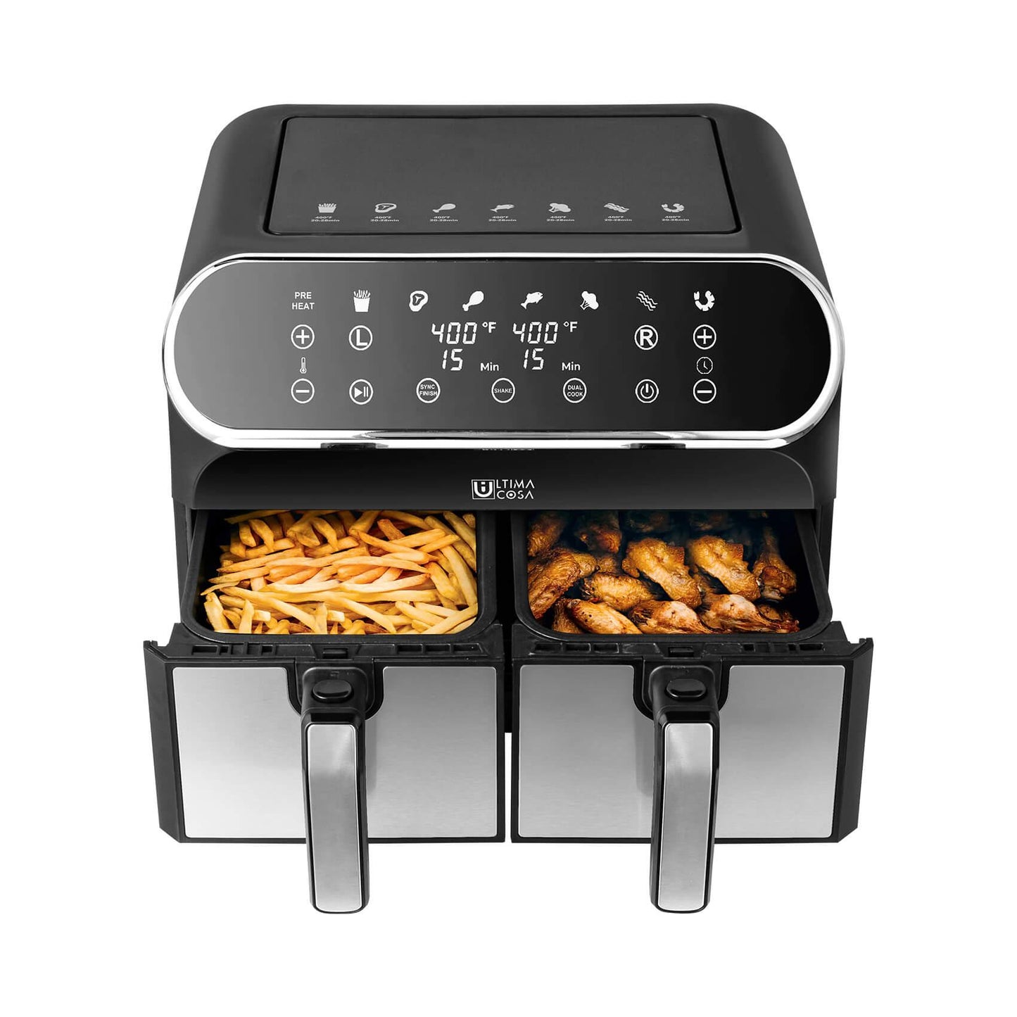 Ultima Cosa Preso Luxe 8L / 8.5QT Dual Air Fryer - BestBuy Exclusive - Ultima Cosa